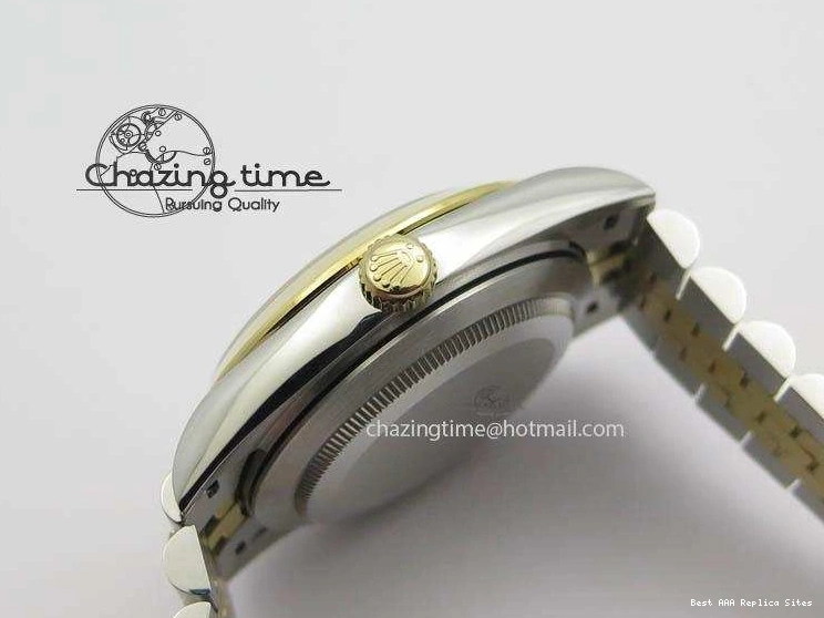 AAA Replica Watches SS A DateJust Version Edition II BP 3606 Bracelet Colorful 41mm Dial YG Jubilee Best Maker On Gray New Roman 0105